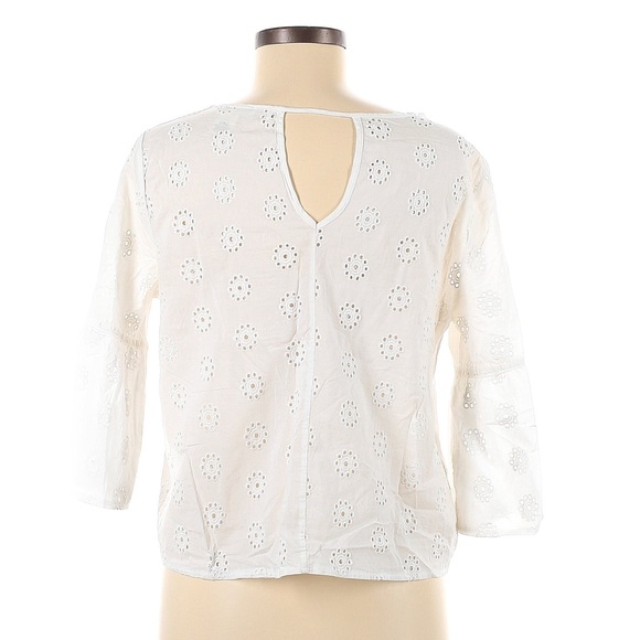 LAST CHANCE 7/31 White Eyelet Top - Picture 4 of 8